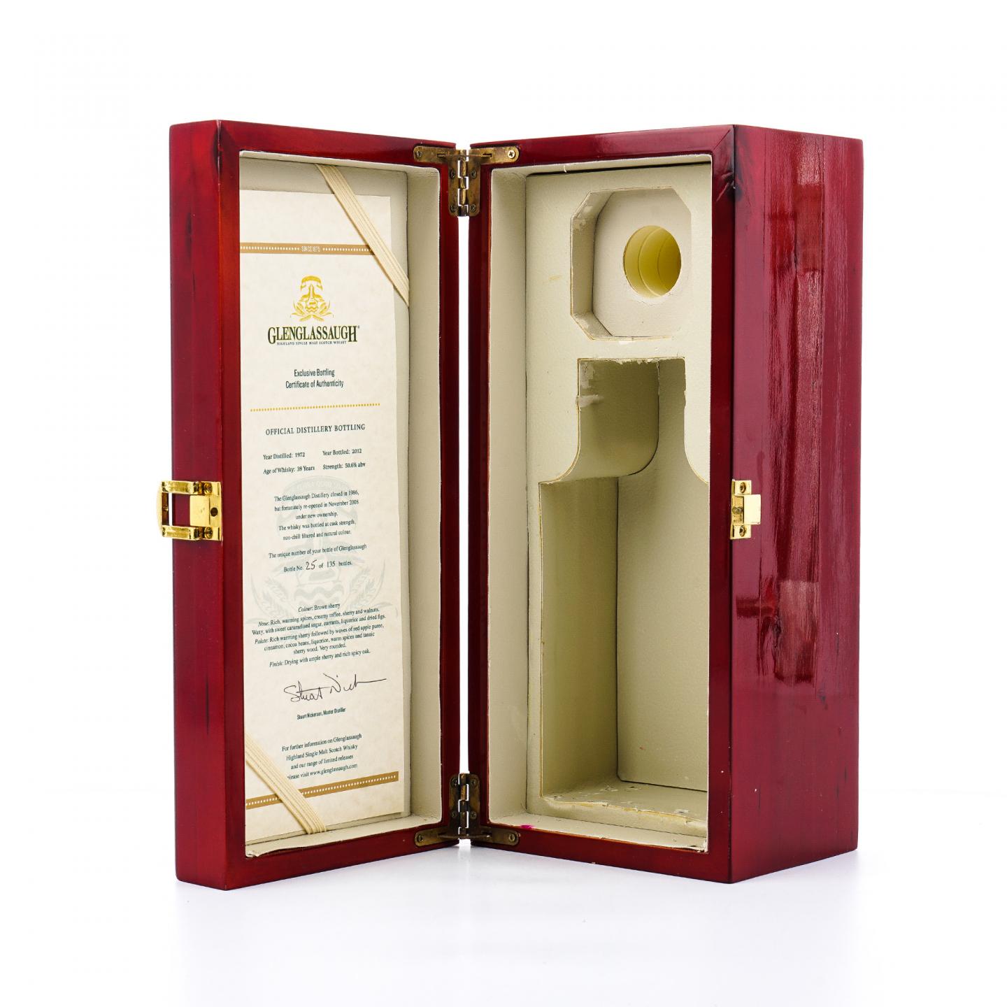 Glenglassaugh 格兰格拉索 39年 1972-2012 桶强