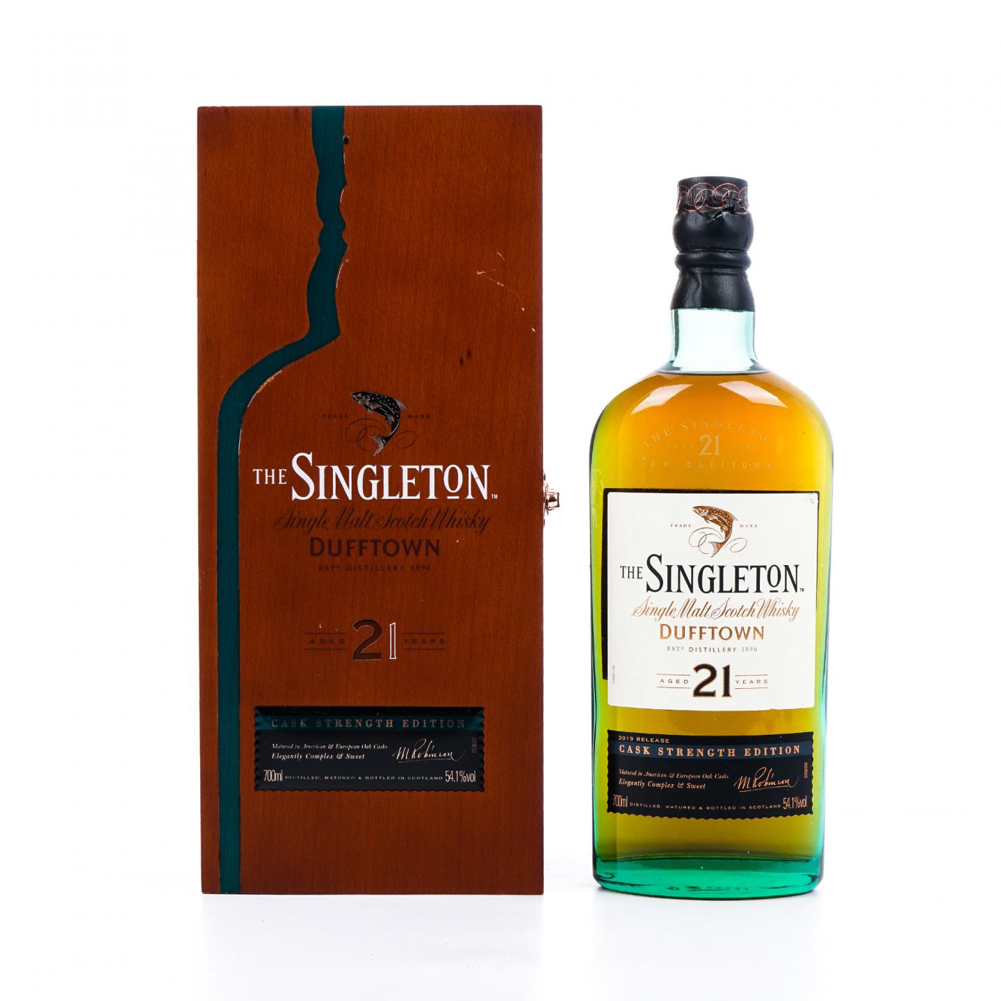 Dufftown 达夫镇 21年 苏格登 2019 桶强 行货
