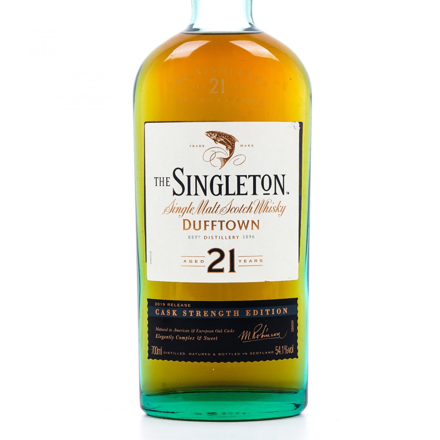 Dufftown 达夫镇 21年 苏格登 2019 桶强 行货