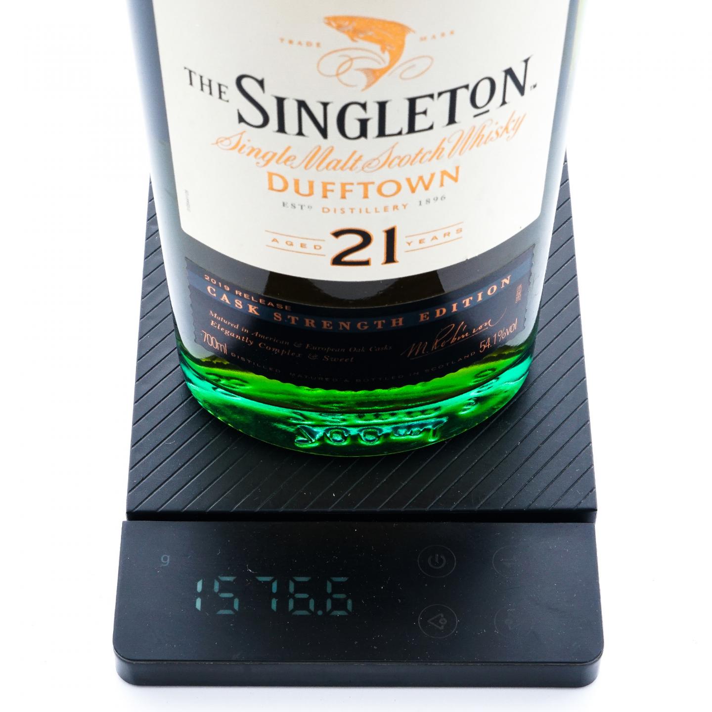 Dufftown 达夫镇 21年 苏格登 2019 桶强 行货