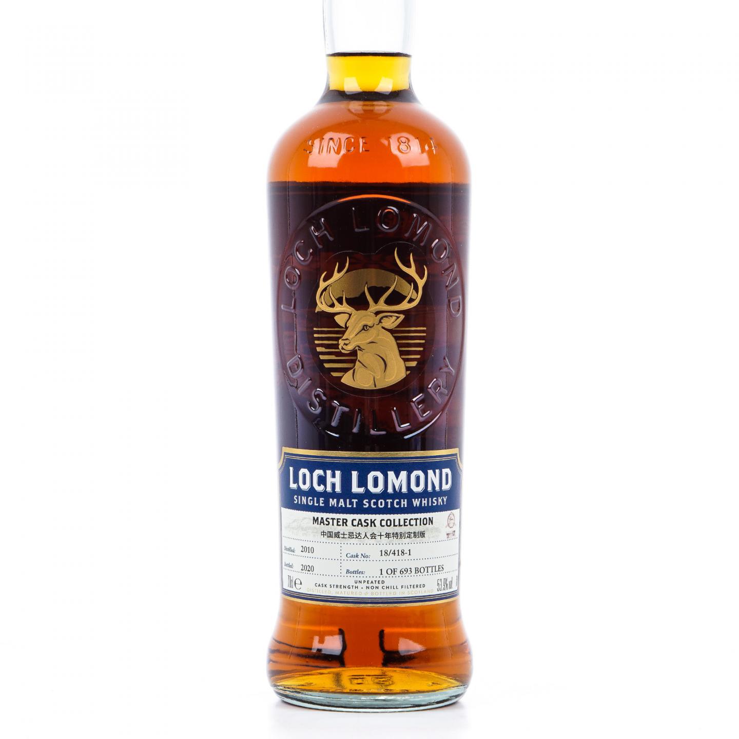 Loch Lomond 罗曼湖 2010-2020 中国威士忌达人会十年特别定制版