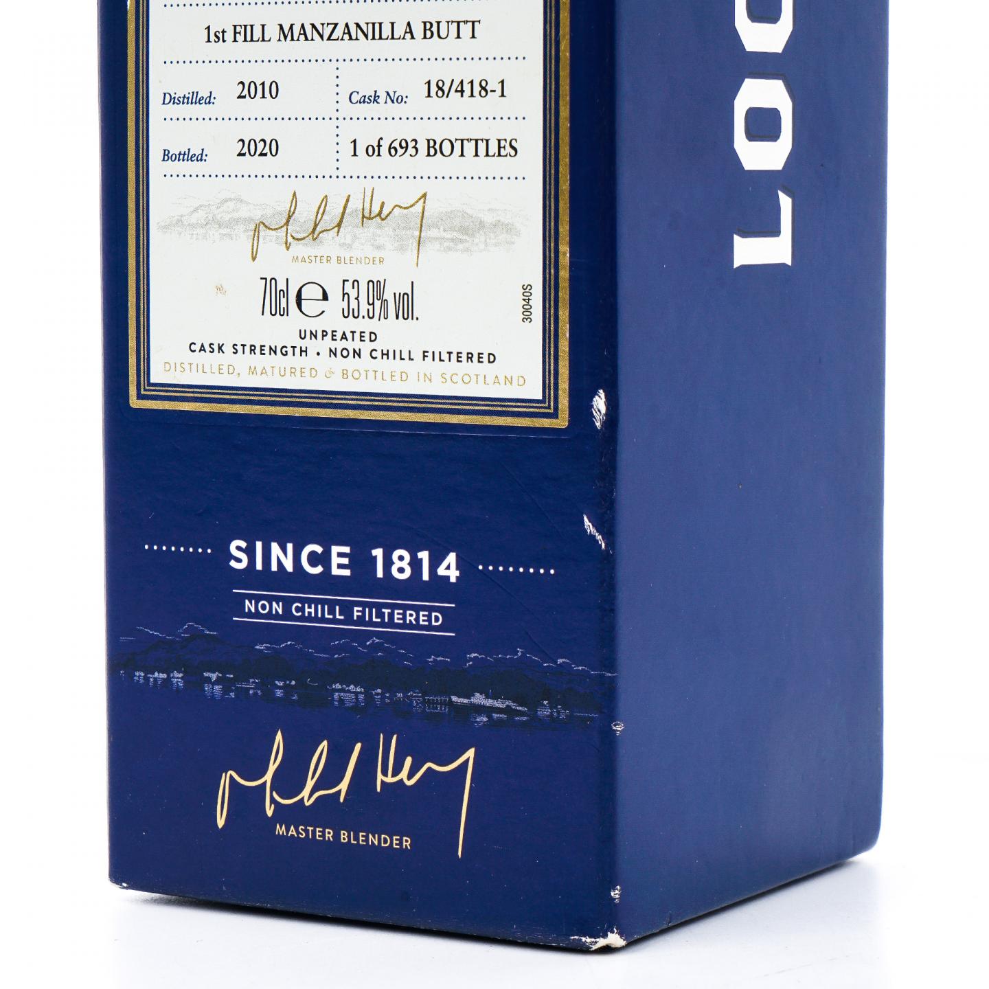 Loch Lomond 罗曼湖 2010-2020 中国威士忌达人会十年特别定制版