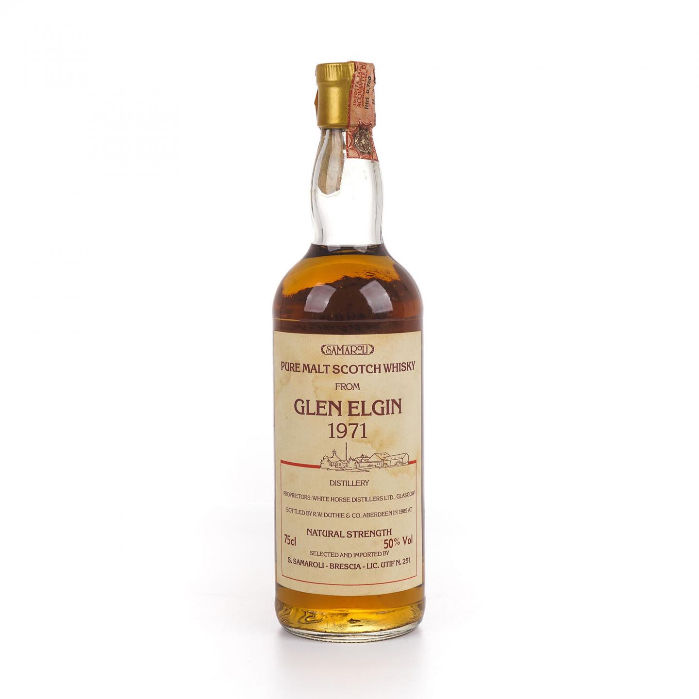 Glen Elgin 格兰爱琴 1971-1985 Samaroli 750ml