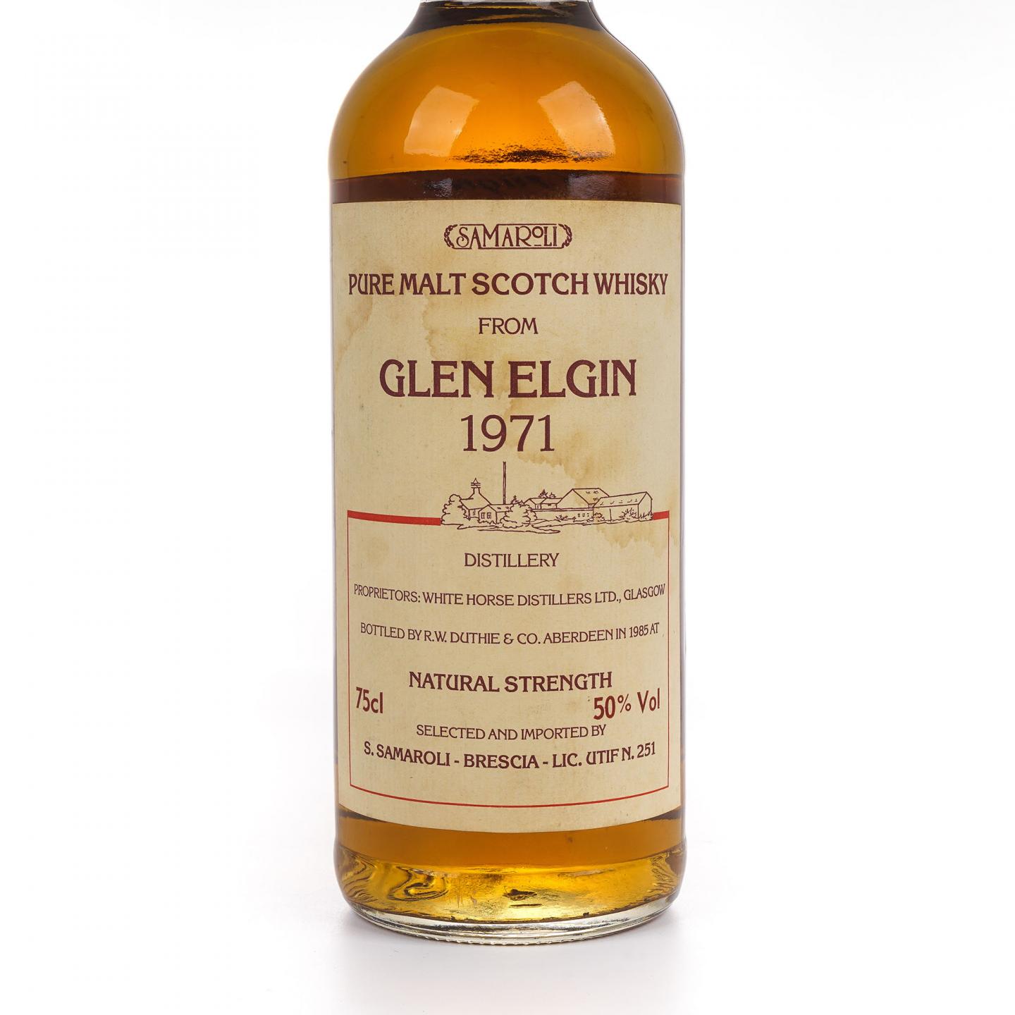 Glen Elgin 格兰爱琴 1971-1985 Samaroli 750ml