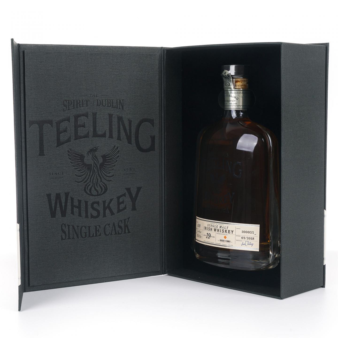 Teeling 帝霖 19年 2018 朗姆单桶#100055