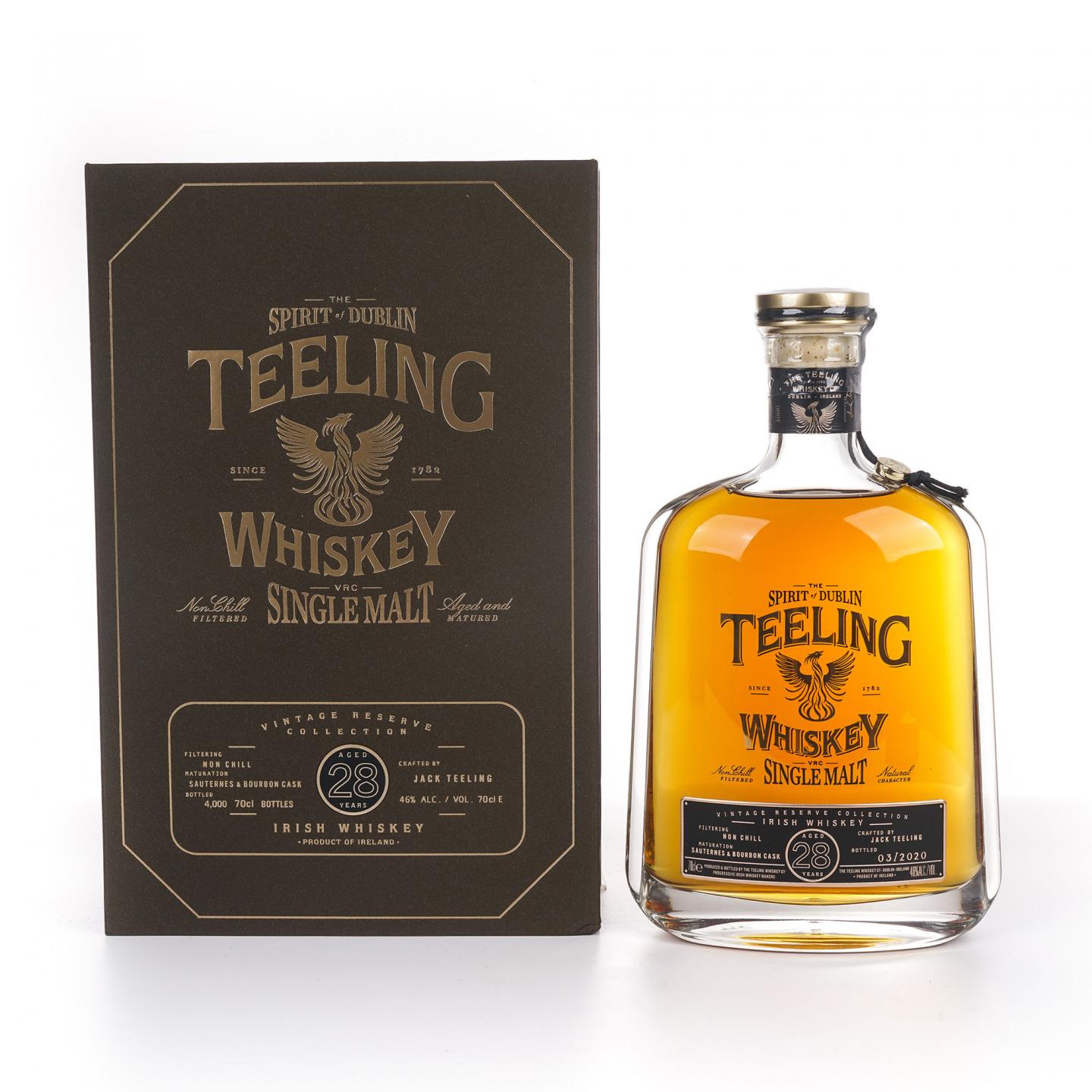 Teeling 帝霖 28年 2020 Vintage Reserve Collection
