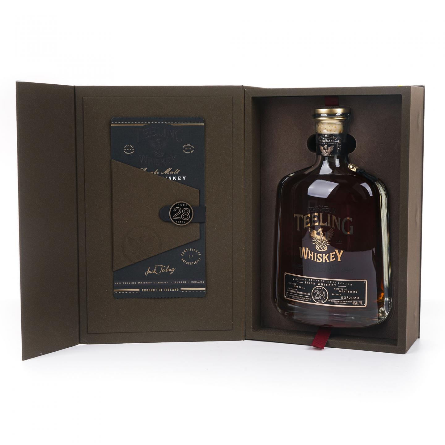 Teeling 帝霖 28年 2020 Vintage Reserve Collection