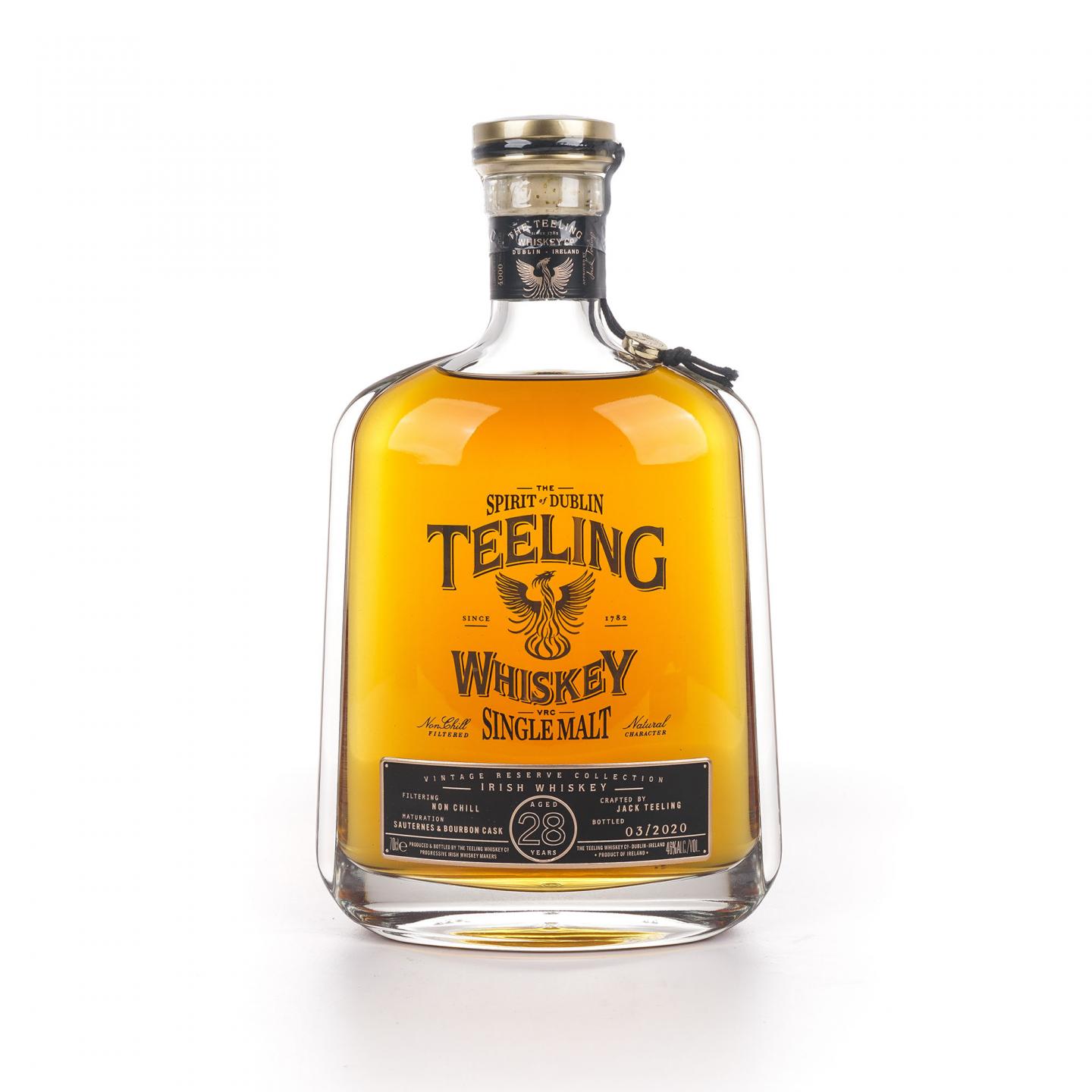 Teeling 帝霖 28年 2020 Vintage Reserve Collection