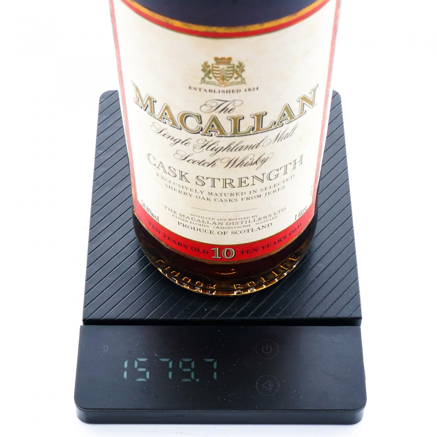 Macallan 麦卡伦 10年 桶强 1升 58.8%
