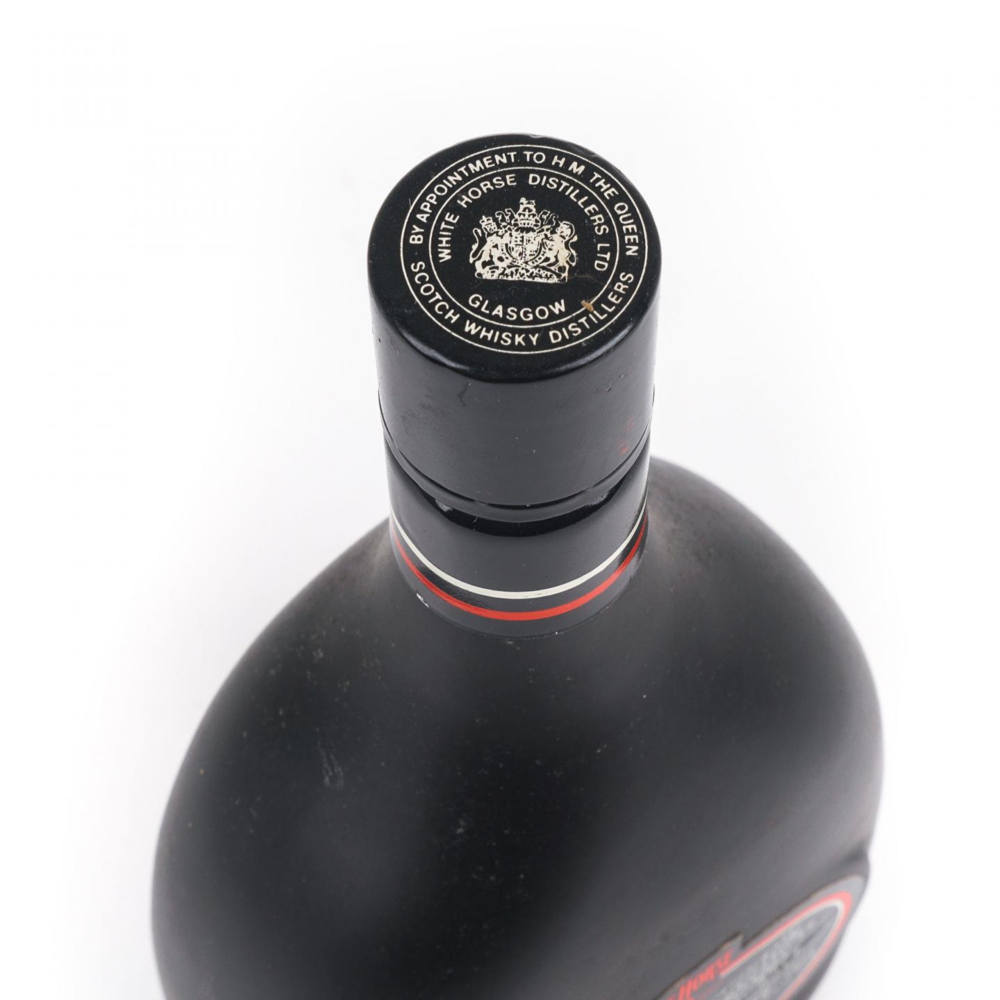 White Horse 白马 12年 1980s 黑瓷瓶 750ml