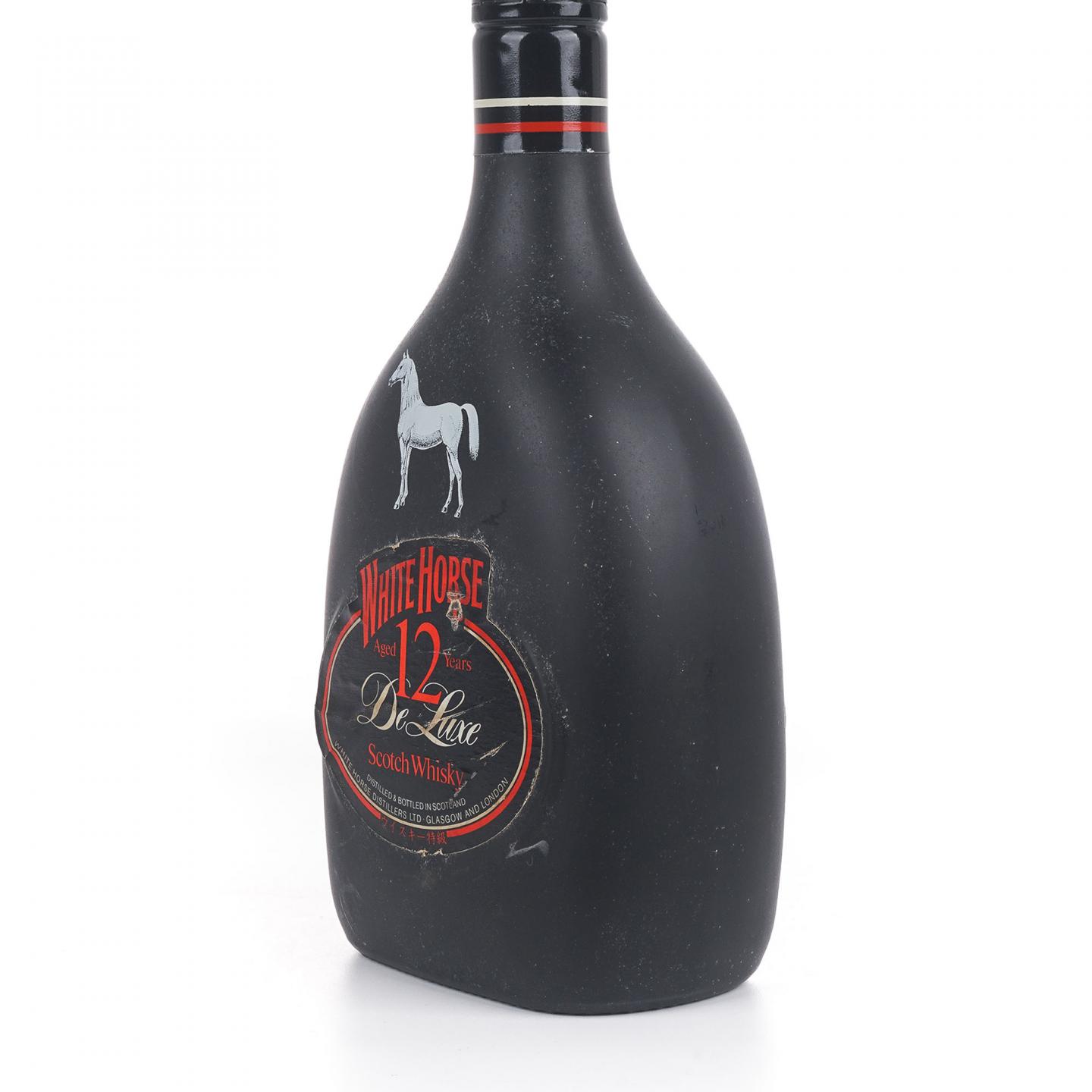 White Horse 白马 12年 1980s 黑瓷瓶 750ml