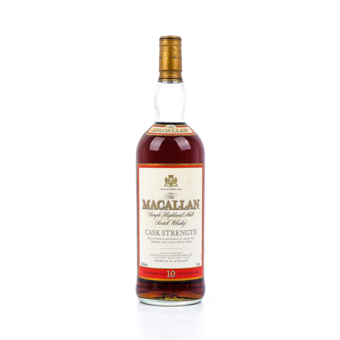 Macallan 麦卡伦 10年 桶强 58.8% 1L