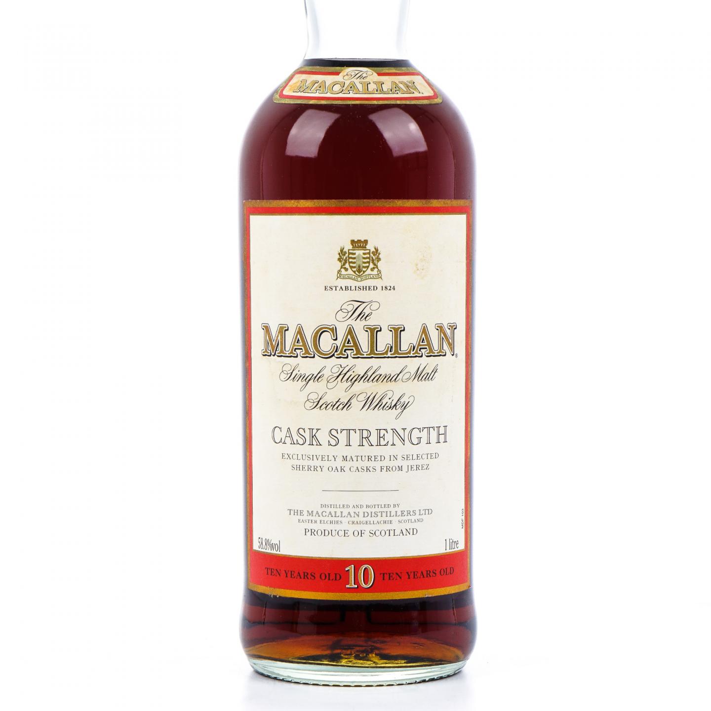 Macallan 麦卡伦 10年 桶强 58.8% 1L