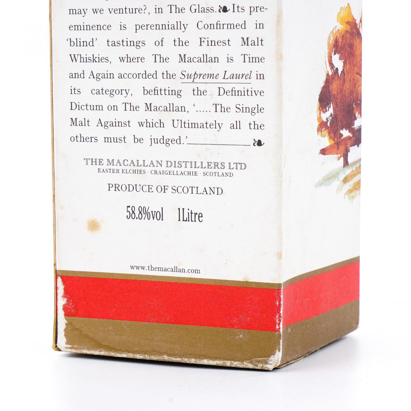 Macallan 麦卡伦 10年 桶强 58.8% 1L