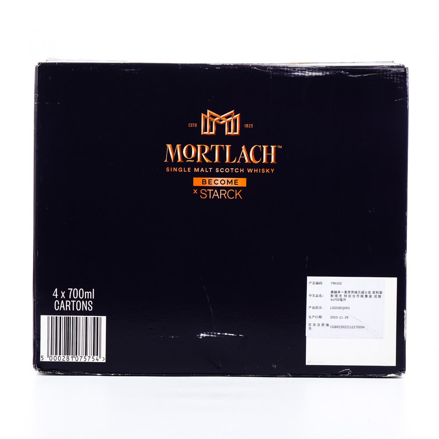 Mortlach 慕赫 BECOME 成就 Starck 4支组