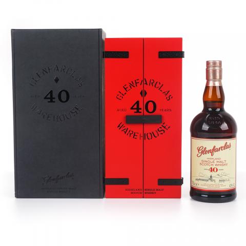 Glenfarclas 格兰花格 40年 单一麦芽 红色大门礼盒