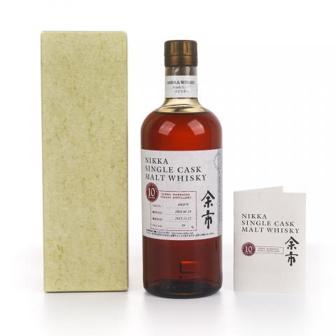 余市 10年 2005-2015 单桶#406979 750ml