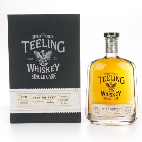 Teeling 帝霖 19年 2018 朗姆单桶#100055