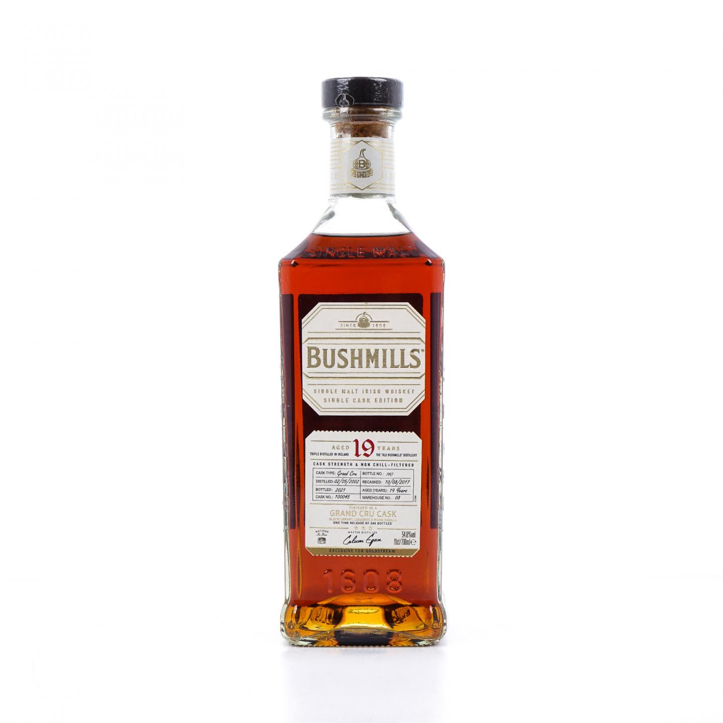 Bushmills 布什米尔 19年 2002-2021 单桶#100045
