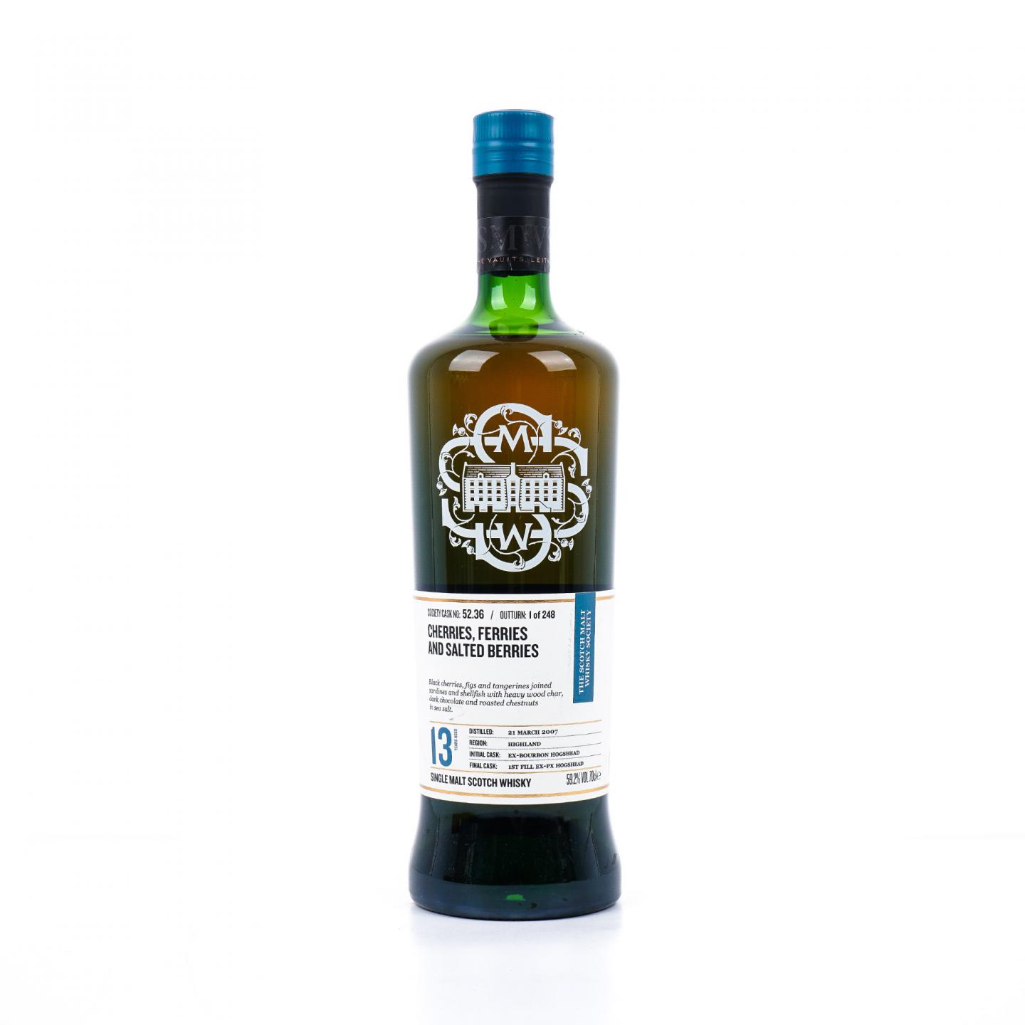SMWS 52.36 老富特尼 13年 2007
