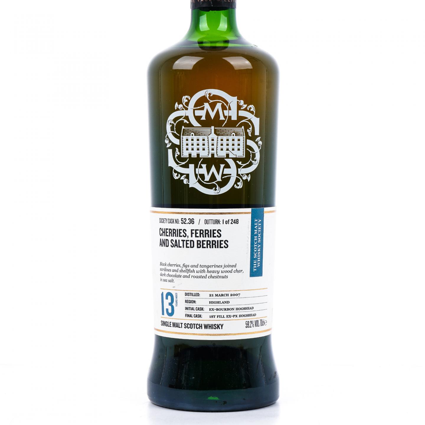 SMWS 52.36 老富特尼 13年 2007