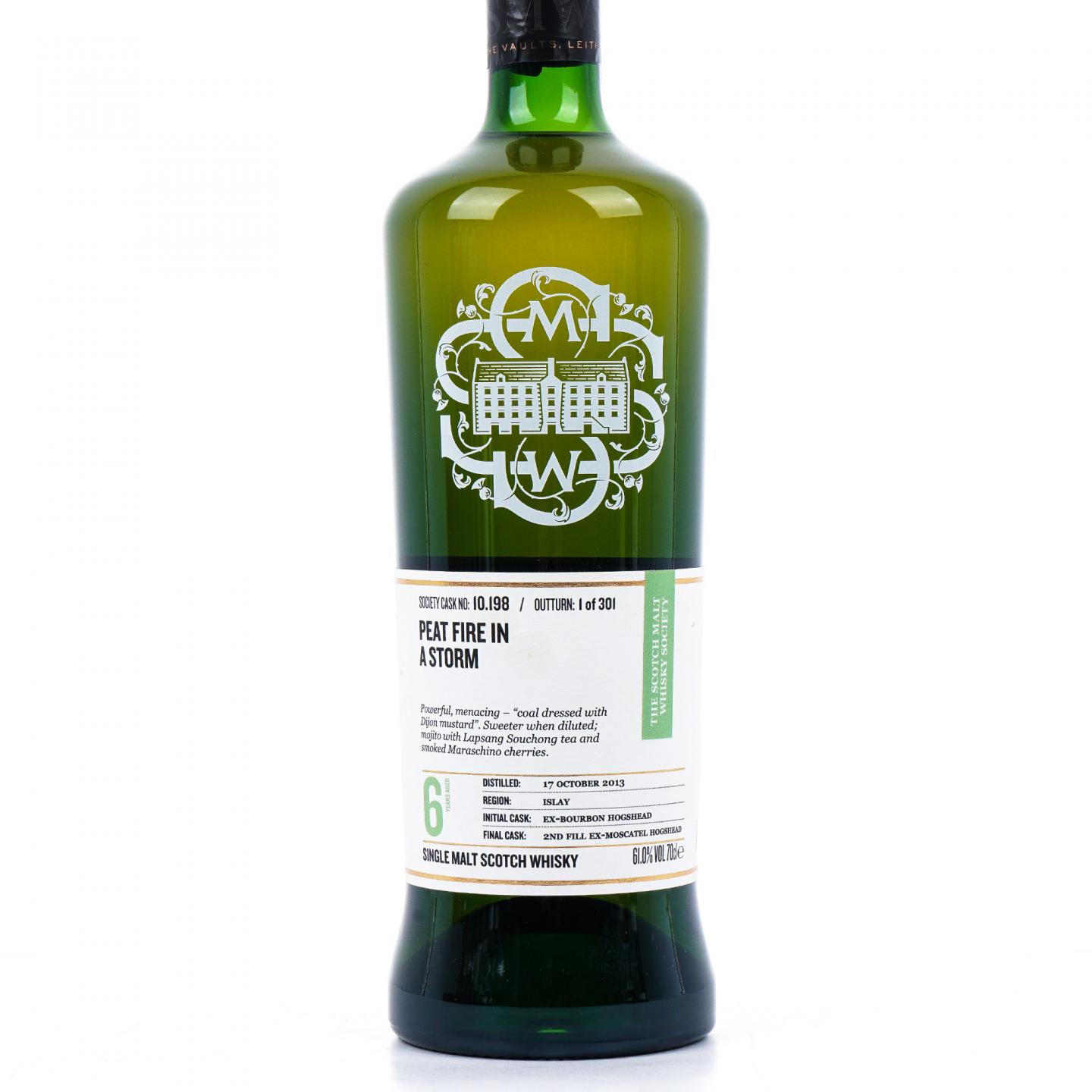 SMWS 10.198 布纳哈本 6年 2013