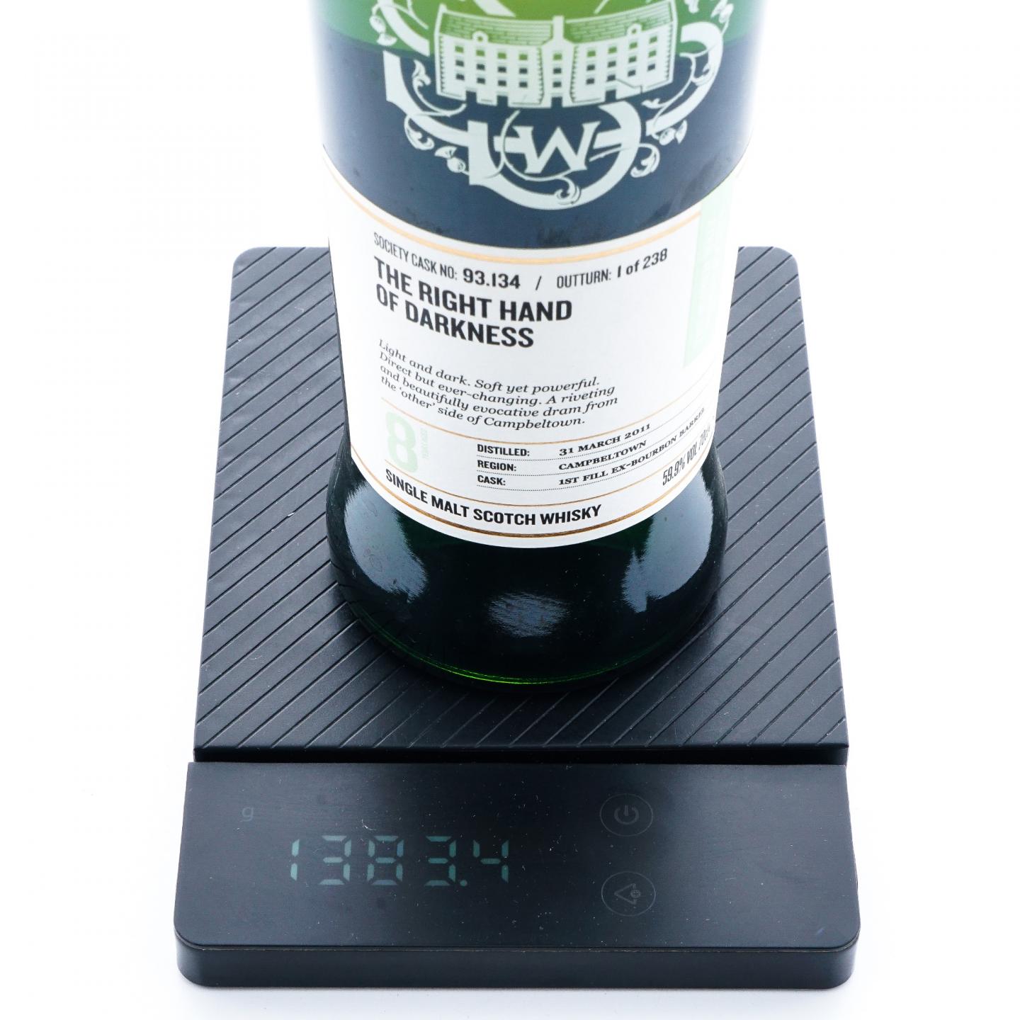 SMWS 93.134 格兰帝 8年 2011