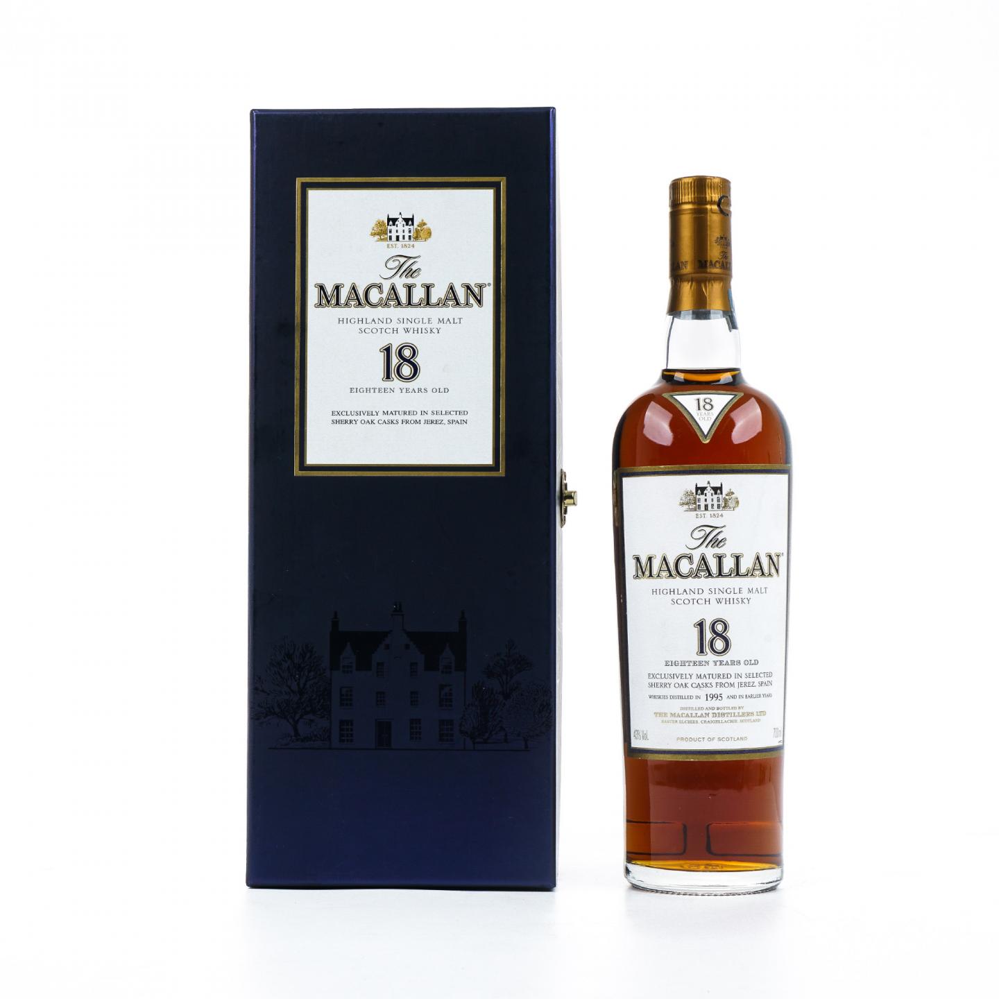 Macallan 麦卡伦 18年 1995 雪莉桶 700ml