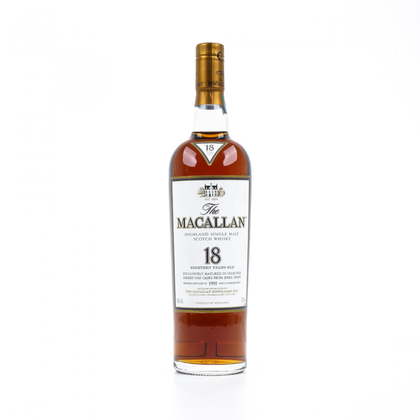 Macallan 麦卡伦 18年 1995 雪莉桶 700ml