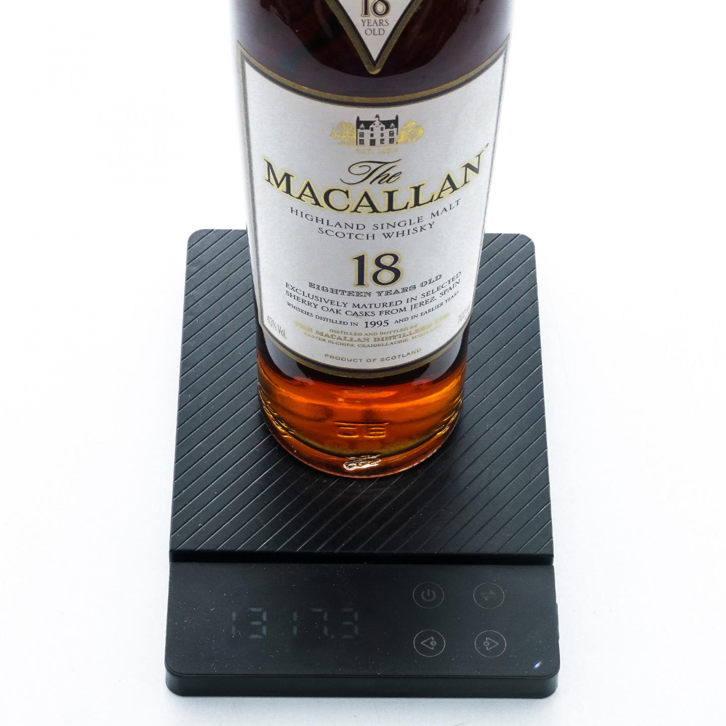 Macallan 麦卡伦 18年 1995 雪莉桶 700ml