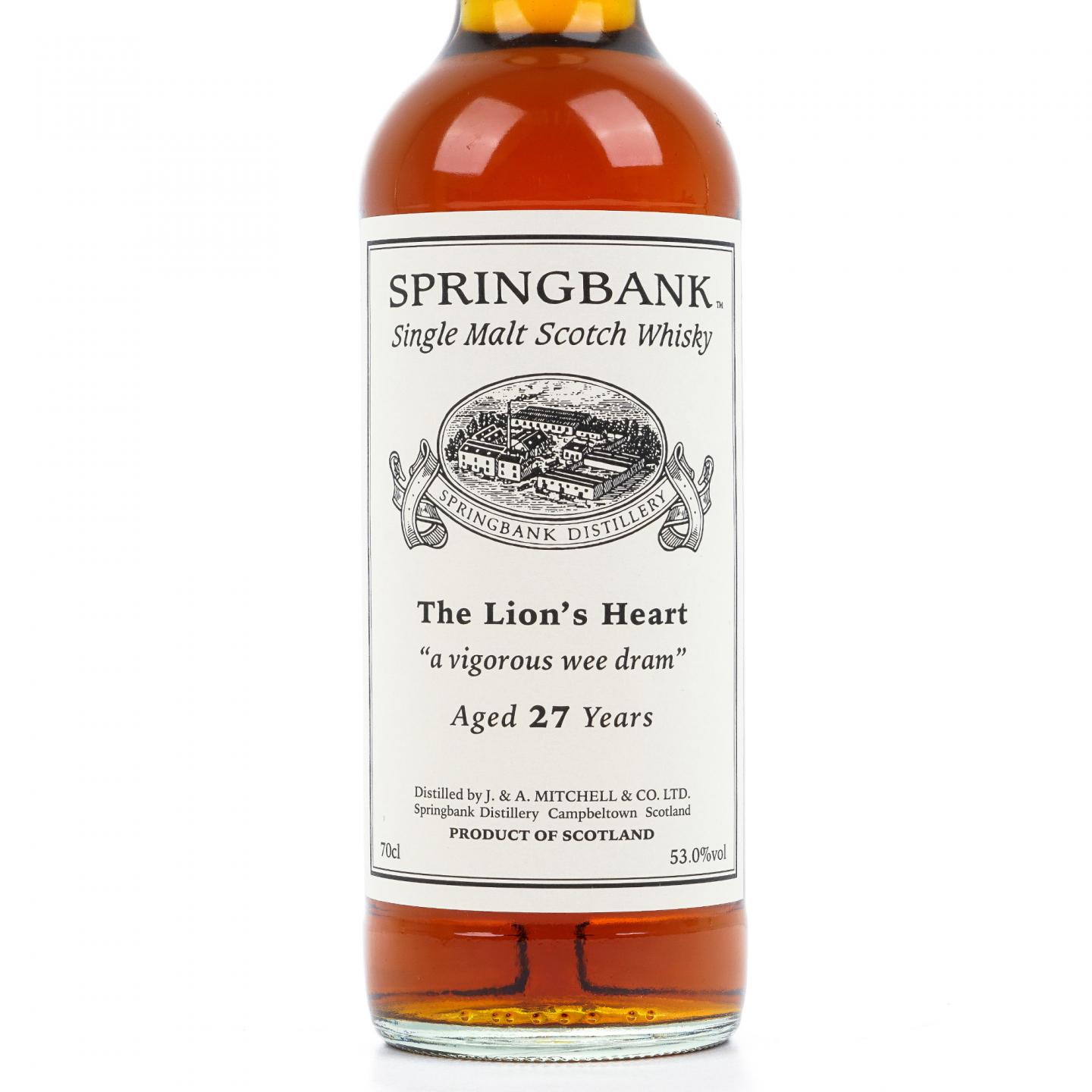 Springbank 云顶 27年 53%Vol.