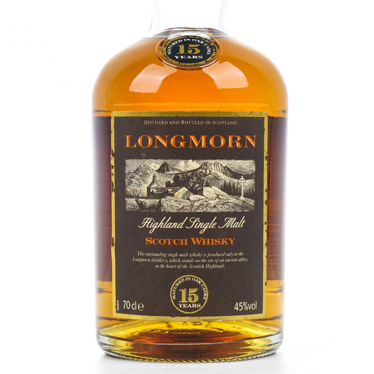 Longmorn 朗摩 15年 45%vol.