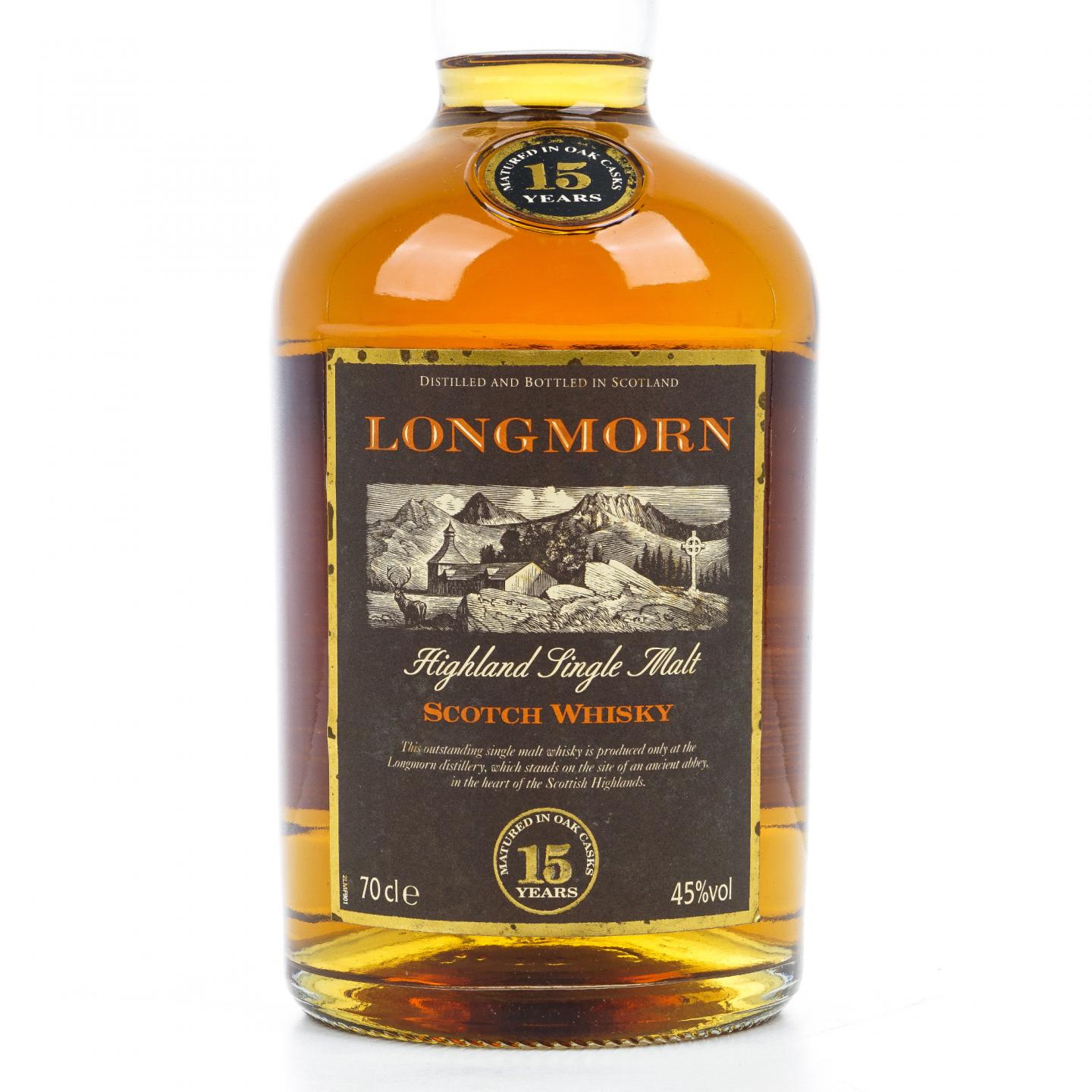 Longmorn 朗摩 15年 45%vol. 700ml