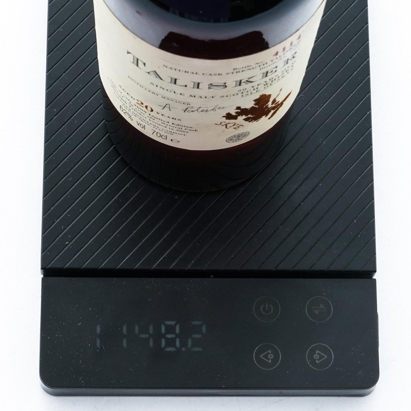 Talisker 泰斯卡 20年 1981-2002 雪莉桶 桶强