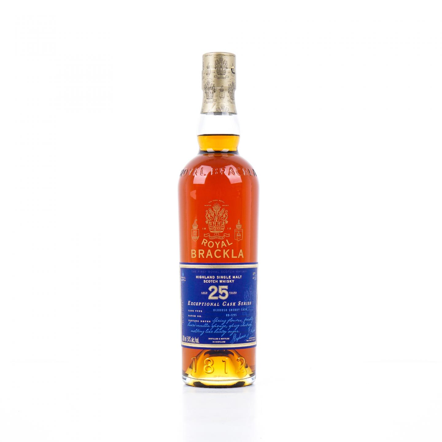 Royal Brackla 皇家布莱克拉 25年 2021 雪莉桶 ECS系列 行货
