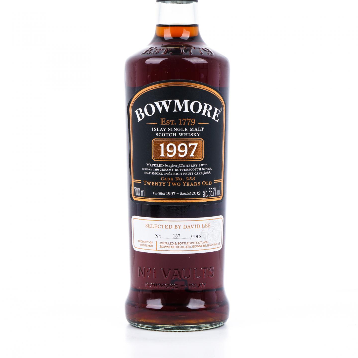 Bowmore 波摩 22年 1997-2019 雪莉单桶#253 行货