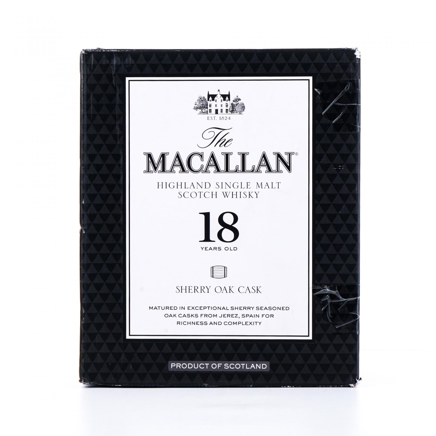 【附X光图】Macallan 麦卡伦 18年 2024 雪莉桶 6瓶组
