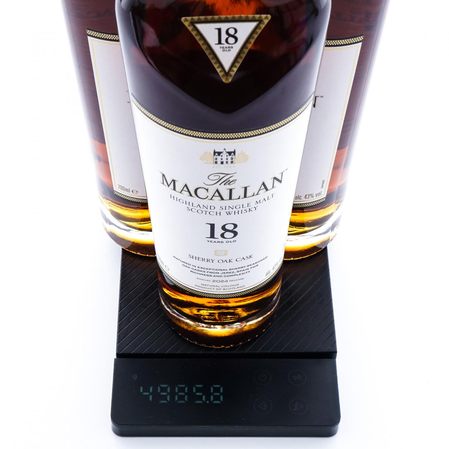 【附X光图】Macallan 麦卡伦 18年 2024 雪莉桶 6瓶组
