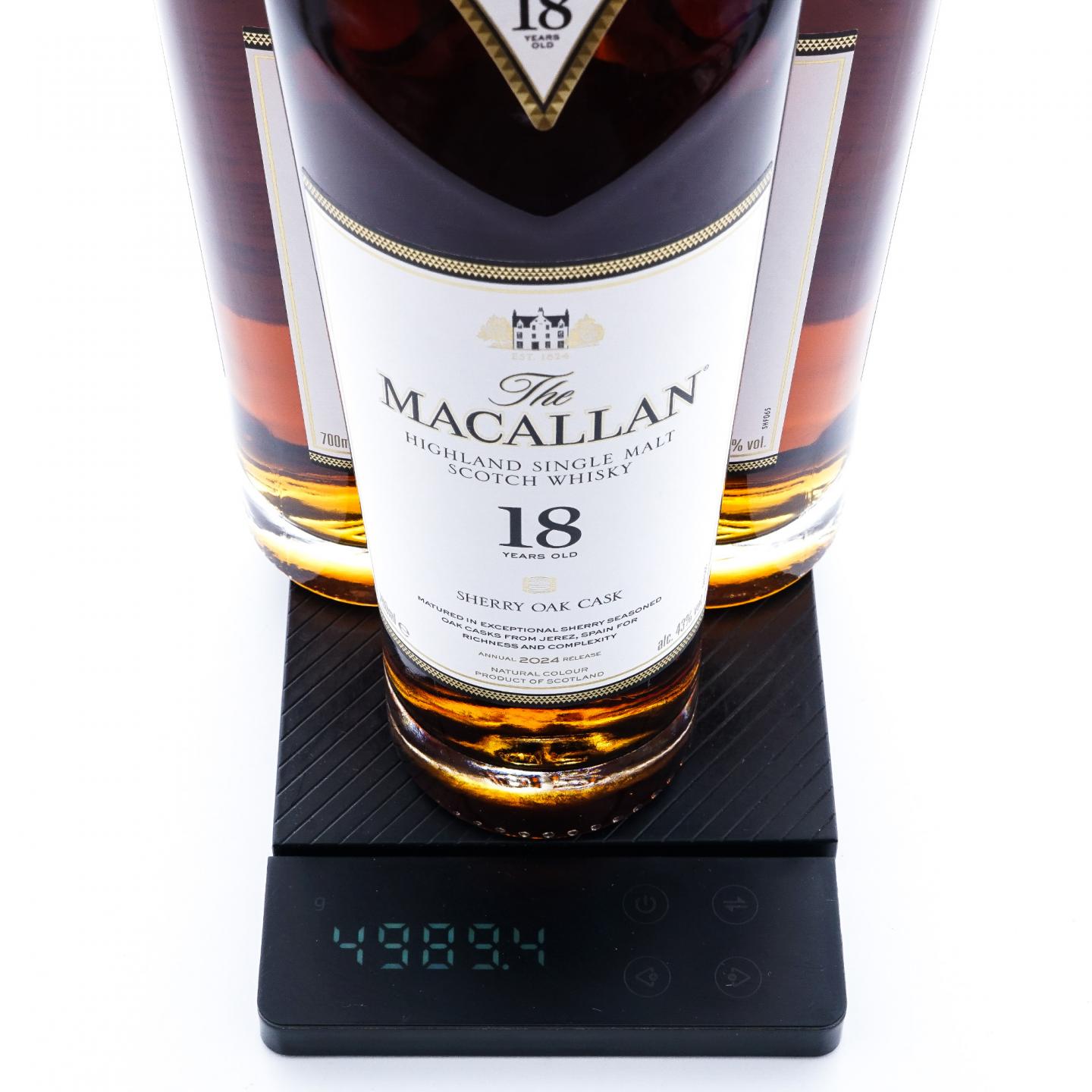 【附X光图】Macallan 麦卡伦 18年 2024 雪莉桶 6瓶组