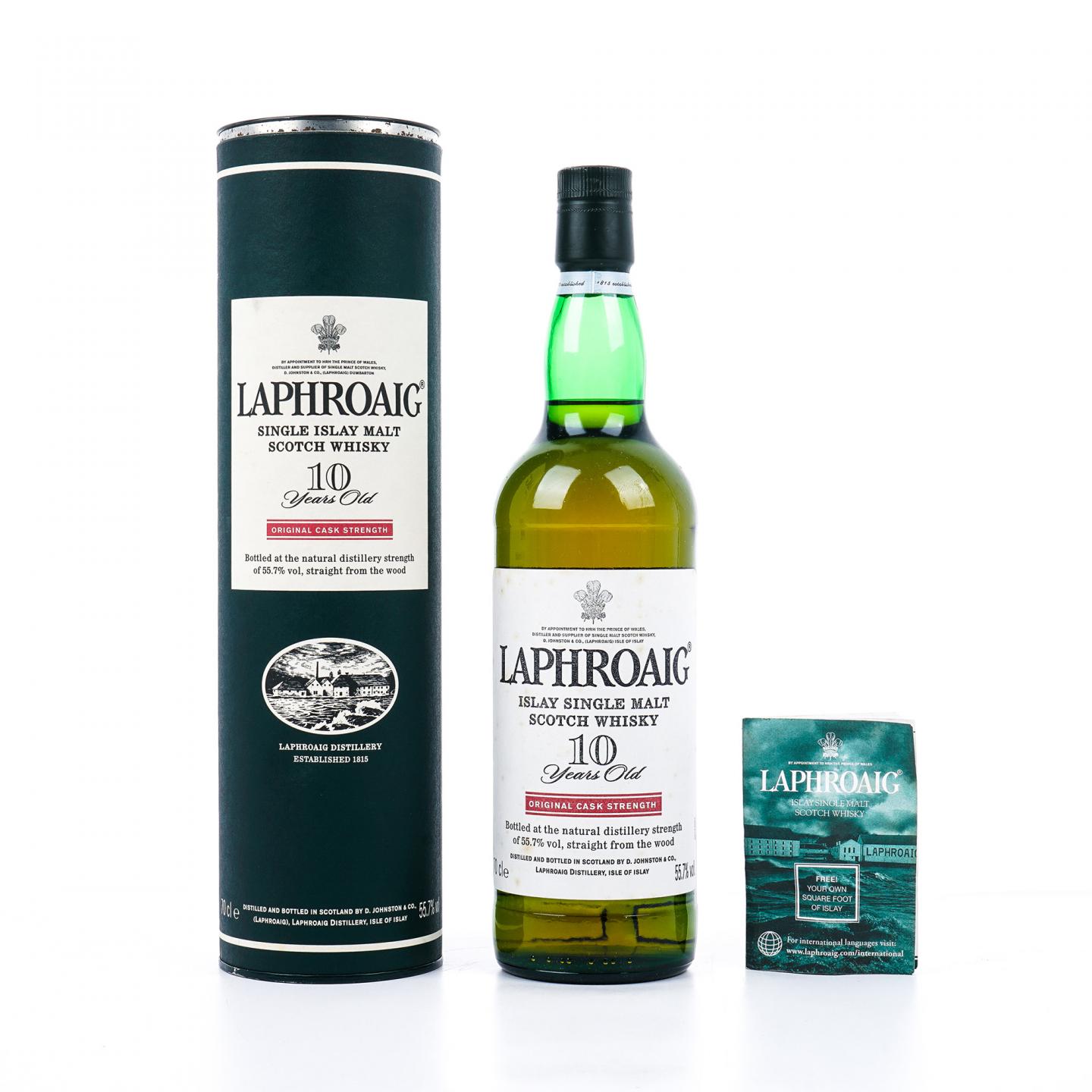 Laphroaig 拉弗格 10年 小红标 桶强 55.7%