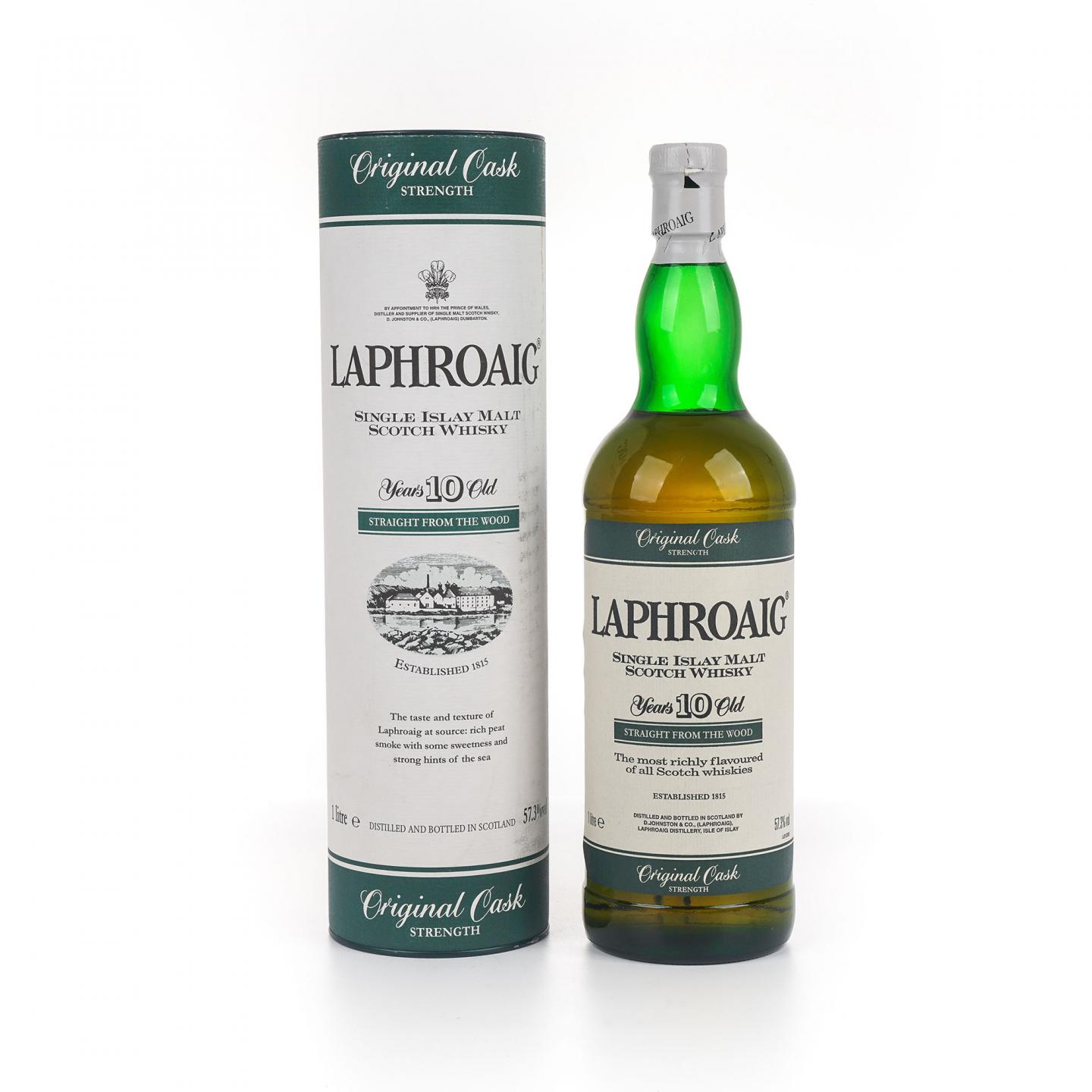 Laphroaig 拉弗格 10年 桶强 1升装 57.3%