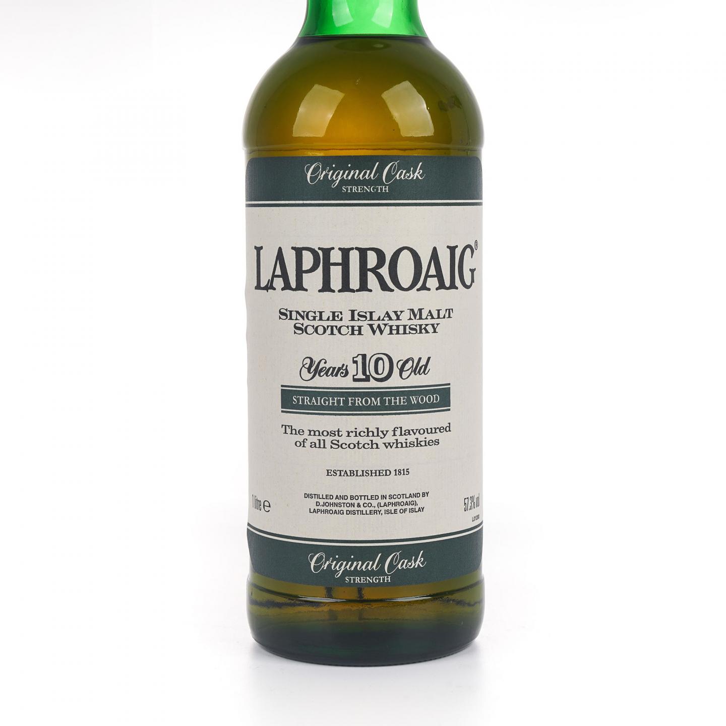 Laphroaig 拉弗格 10年 桶强 1升装 57.3%