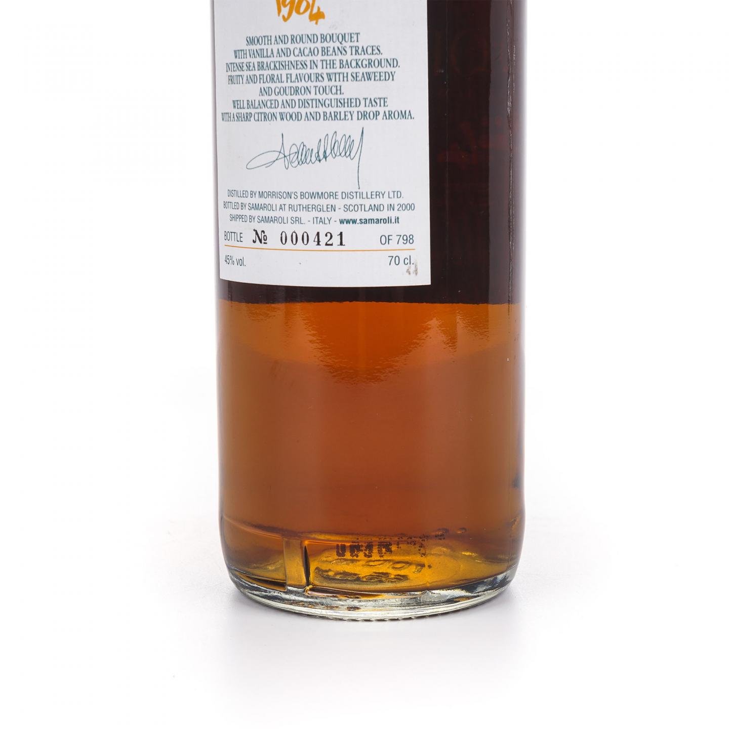 Bowmore 波摩 1984 Samaroli