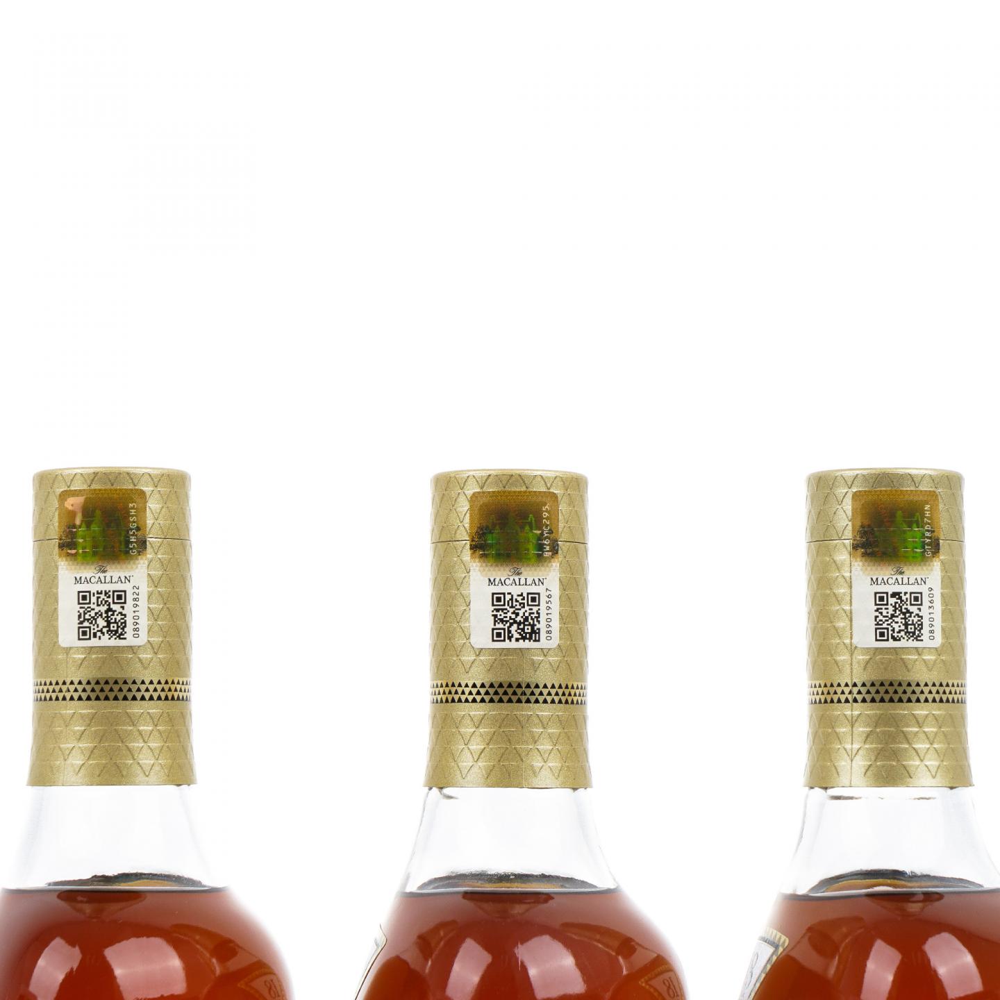 【附X光图】Macallan 麦卡伦 18年 2023版 6瓶组