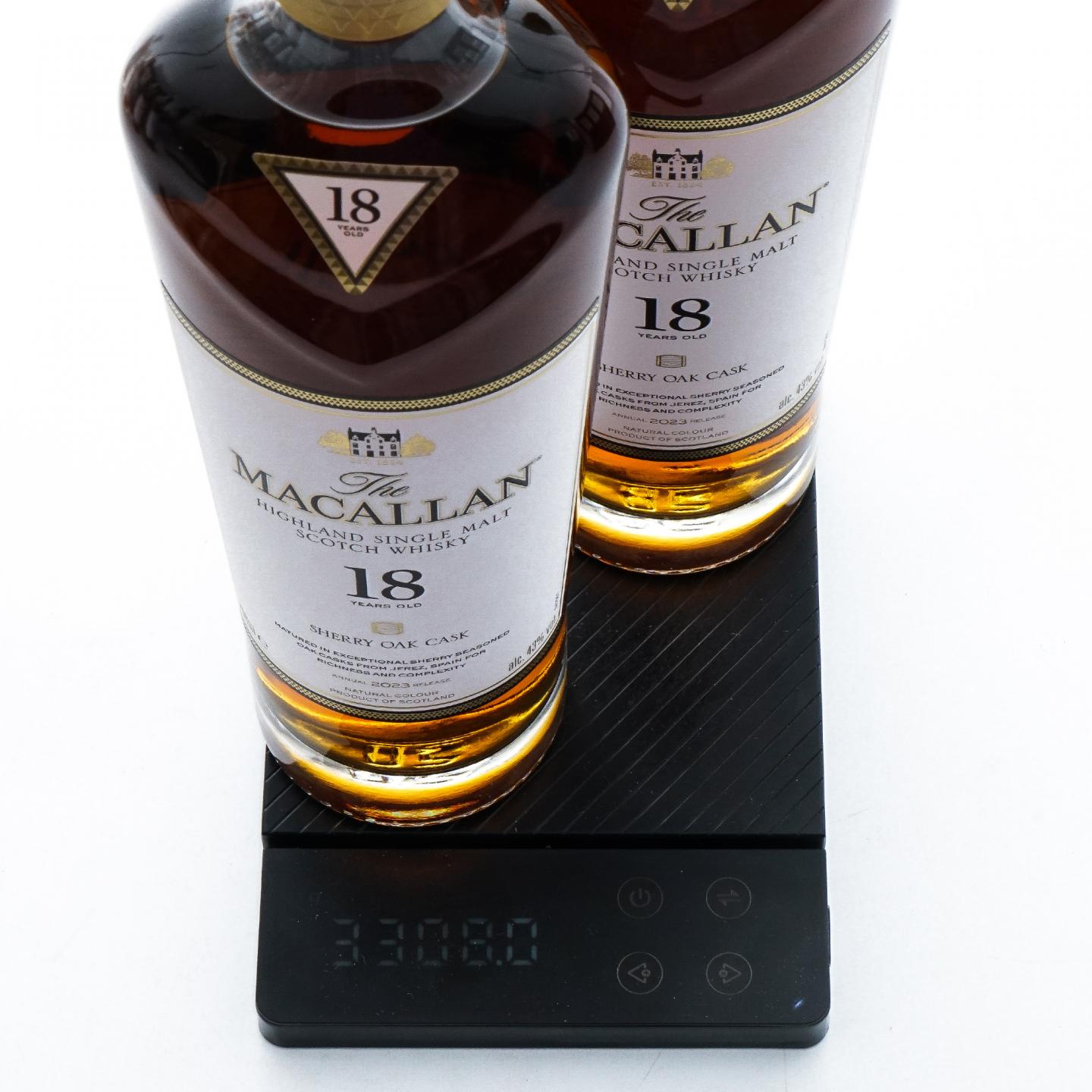 【附X光图】Macallan 麦卡伦 18年 2023版 6瓶组
