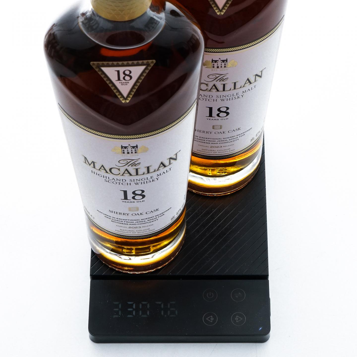 【附X光图】Macallan 麦卡伦 18年 2023版 6瓶组