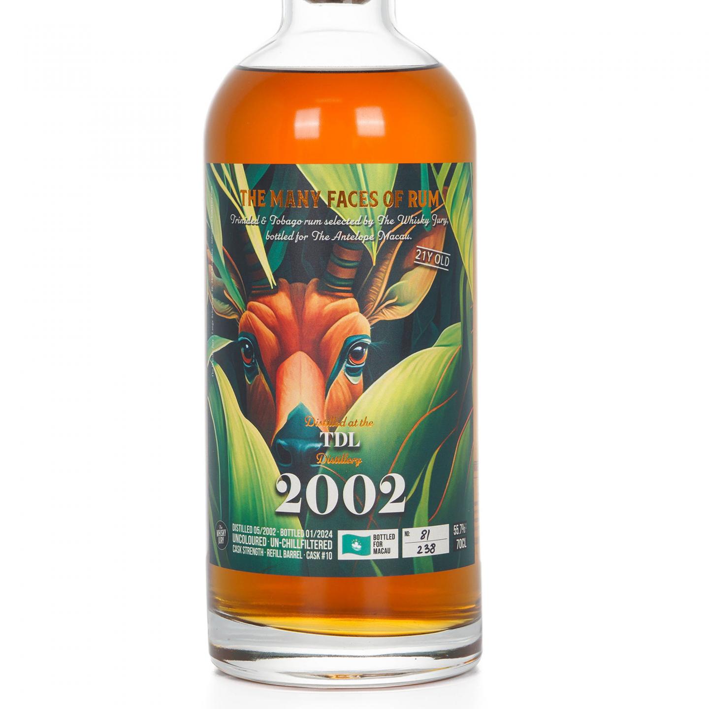 TDL 21年 2002-2024 TWJ 朗姆酒
