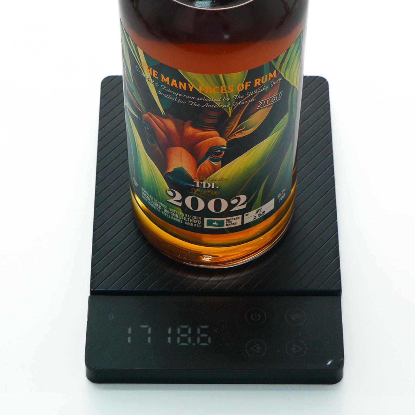 TDL 21年 2002-2024 TWJ 朗姆酒