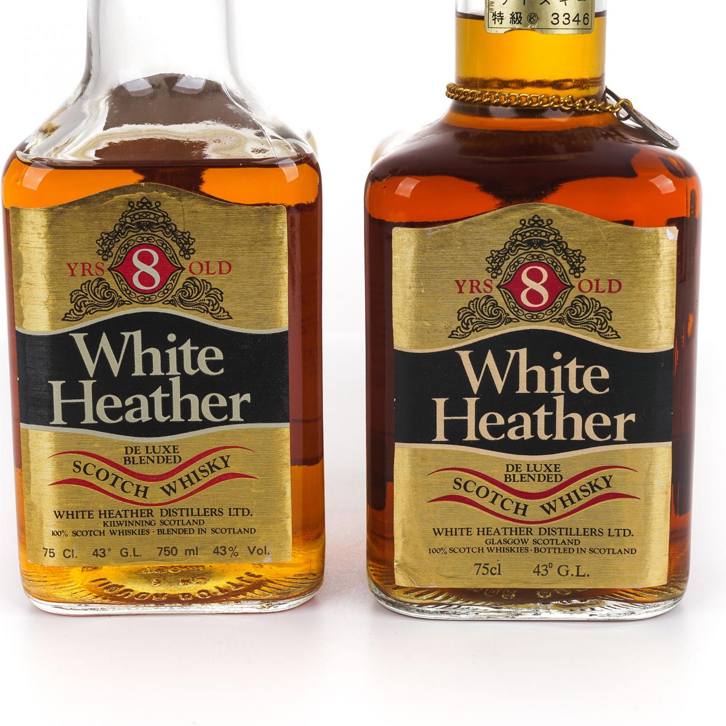 White Heather 8年1980s 调和威士忌 750ml*2瓶组