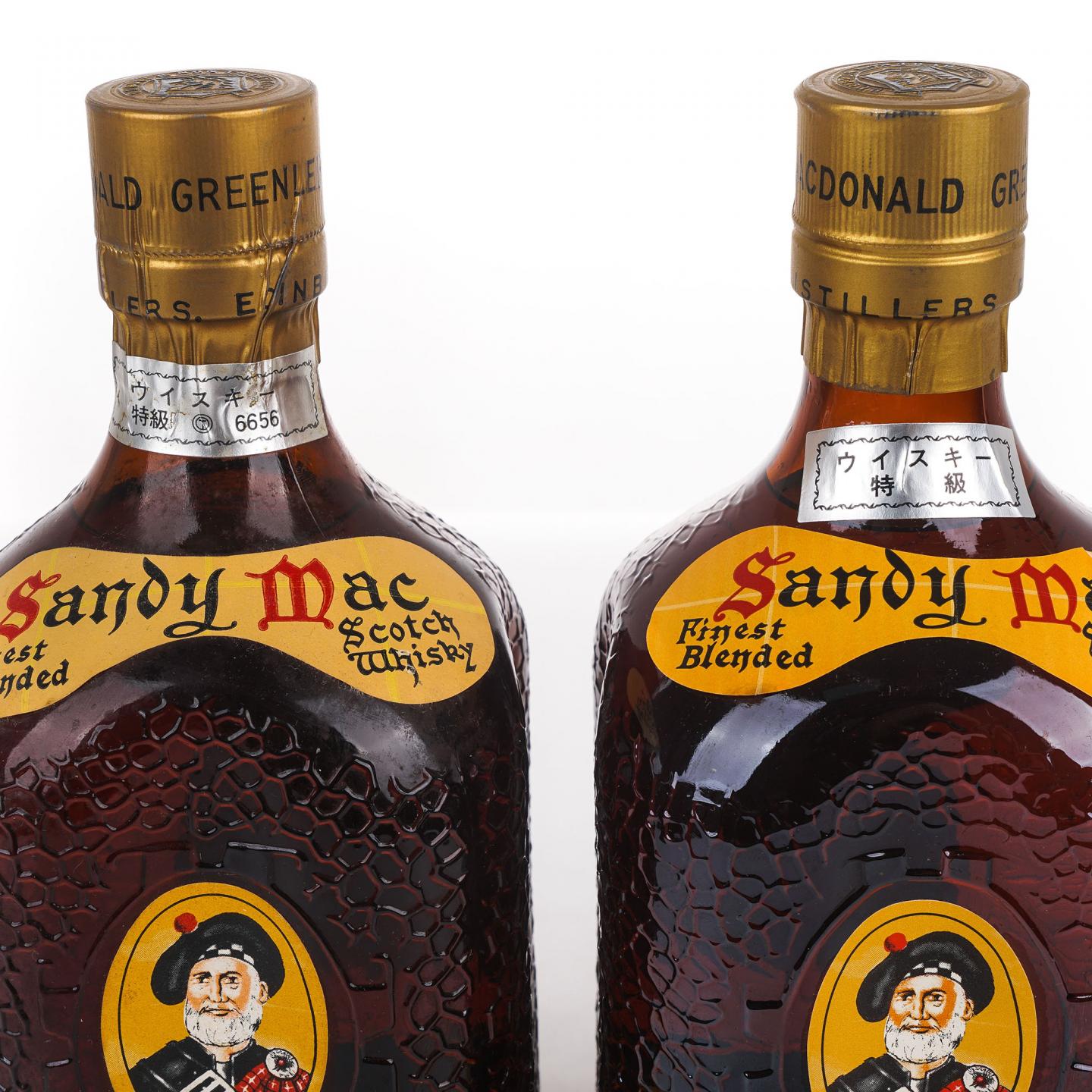 Sandy MacDonald 70-80年代 特级 调和威士忌 750ml*2瓶组